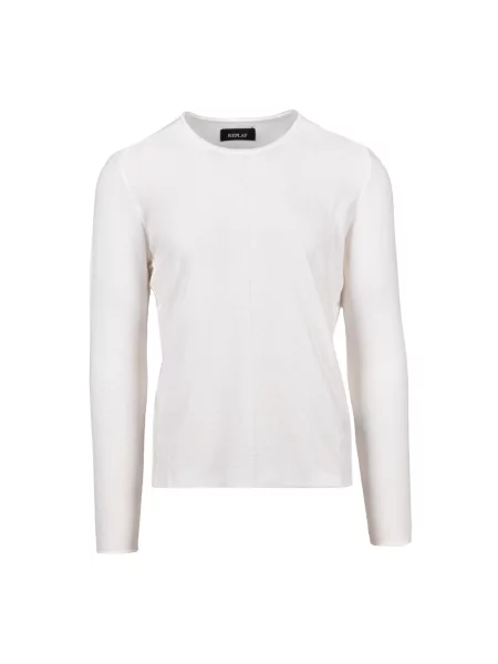 Sweter Replay biały