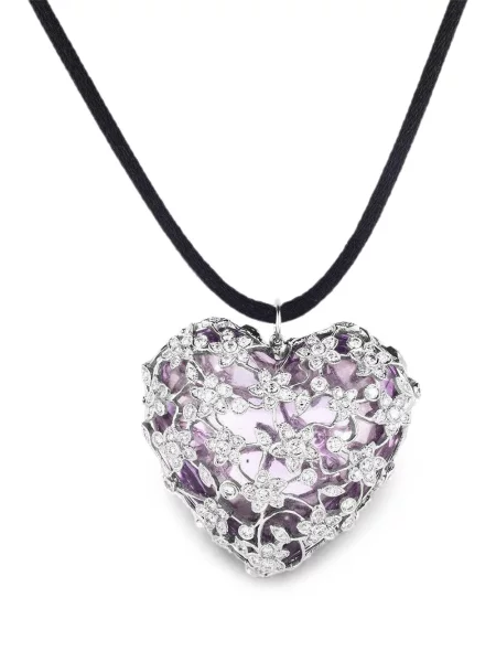 Pandantiv Cicada Jewelry cu motiv cu inimi