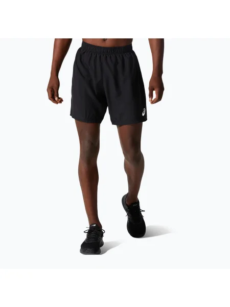 Pantaloni scurți de alergare pentru bărbați ASICS Core performance black negru