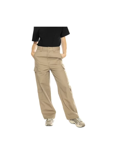 Spodnie Carhartt Wip beżowe