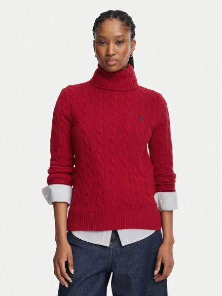 Polo Ralph Lauren Pulover vatreno crvena