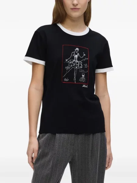Tricou Karl Lagerfeld negru