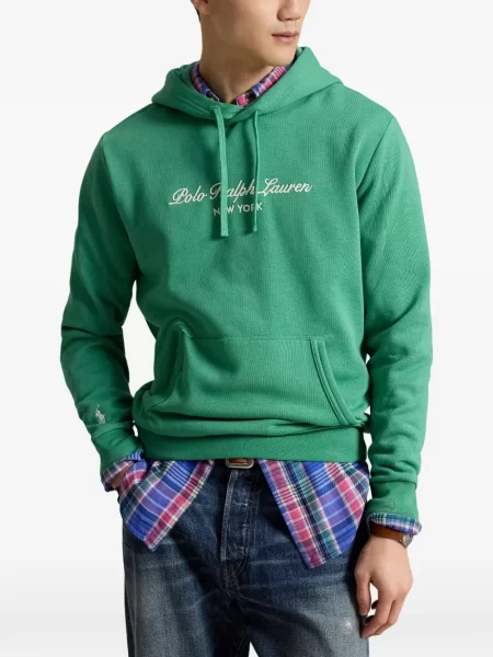 Șosete Polo Ralph Lauren cu model herringbone cu broderie plasă albastru