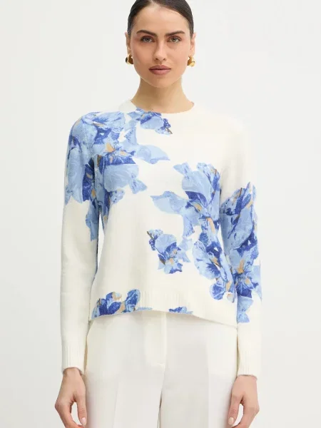 Morgan pulover din amestec de lână bej