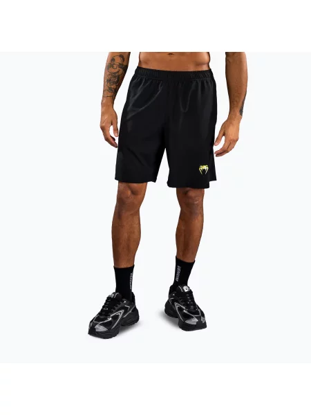 Pantaloni scurți de antrenament pentru bărbați Venum Contender Training black/gold negru