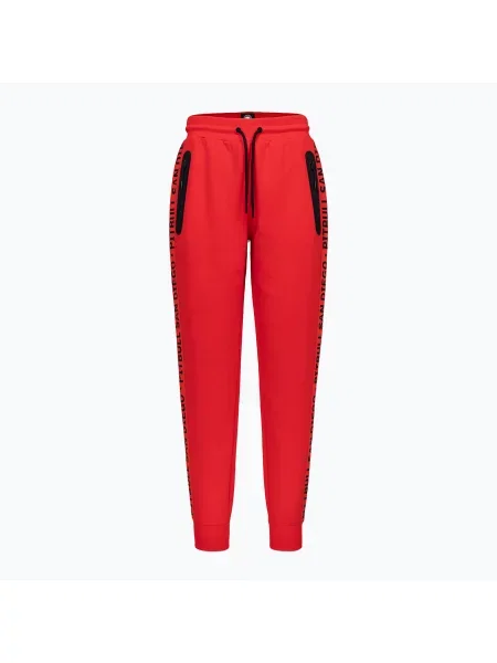 Pantaloni pentru femei Pitbull Explory Tape Track fluo / red roșu