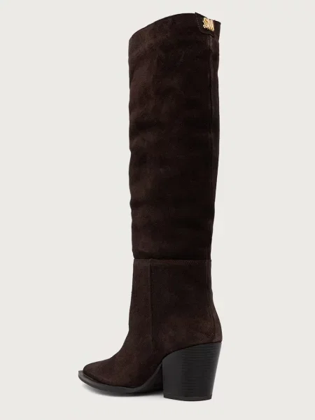 Замшевые сапоги Steve Madden
