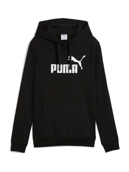 PUMA Hanorac sport ESS No. 1 negru alb