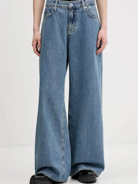 Kavbojke Karl Lagerfeld Jeans modra