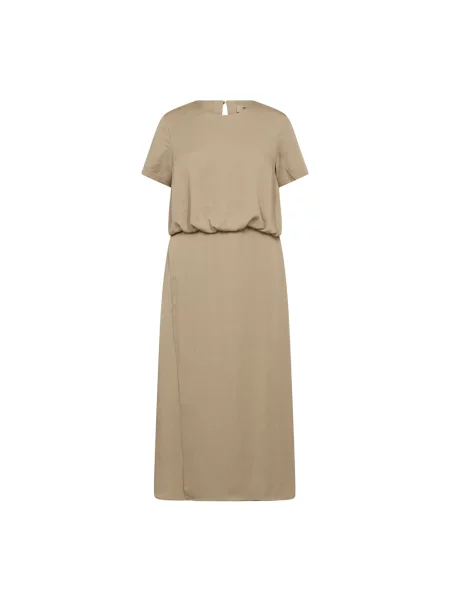 Sukienka maxi Mos Mosh beżowa