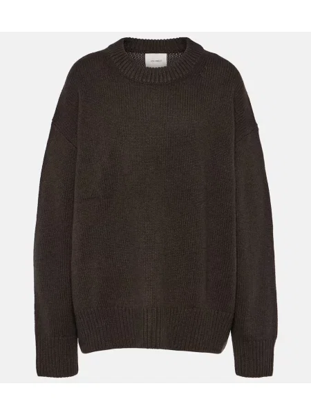 Pulover Lisa Yang iz kašmirja rjava