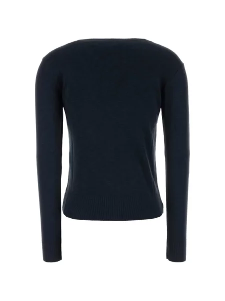 Cardigan A.p.c. cu broderie albastru