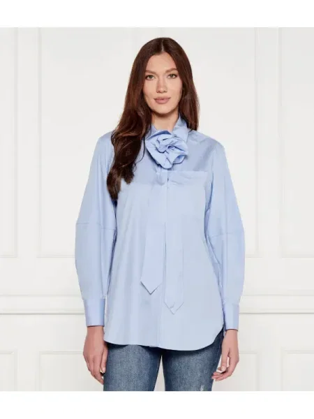 Marella SPORT Cămașă AVILA | Oversize fit albastru