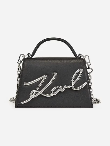 Geanta crossbody Karl Lagerfeld negru