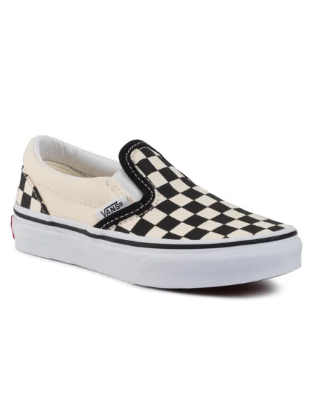 Teniși Vans slip-on alb