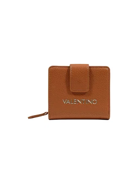 Valentino Bags portofel pentru femei cu imitație de piele ALEXIA maro
