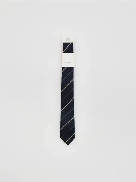 Галстук Reserved в полоску синий