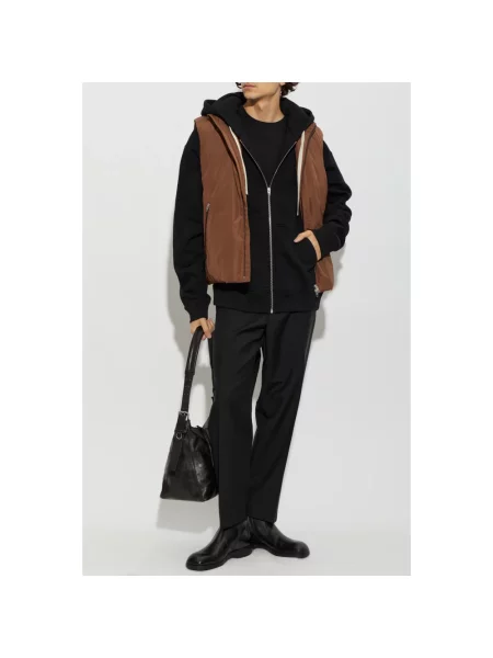 Bluza rozpinana Jil Sander czarna