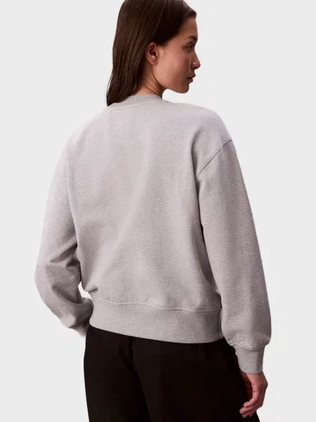 Світшот Calvin Klein сірий