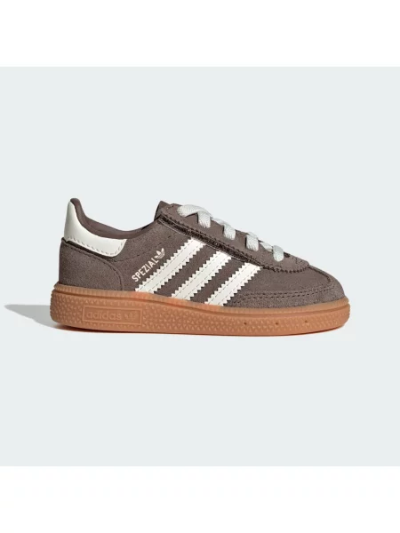 Buty Handball Spezial Comfort Closure Elastic Lace Kids białe