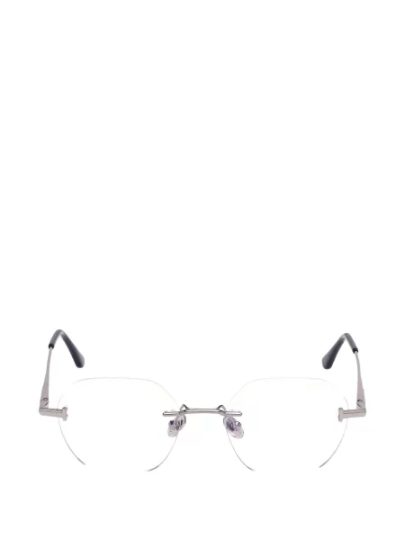 Ochelari de soare ovali Tom Ford Eyewear argintiu