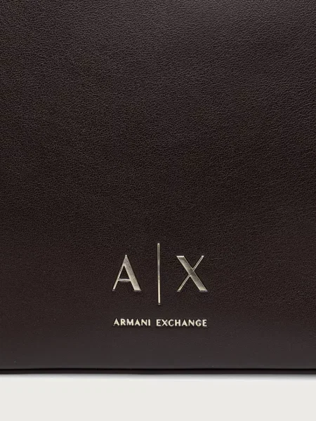 Armani Exchange Torebka ciemny brązowy