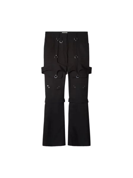 Spodnie Off-white wełniane białe