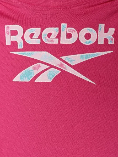 Детское платье миди Reebok розовое
