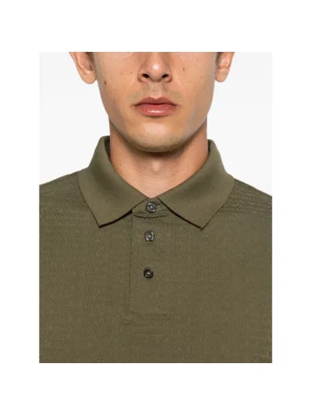 Koszula Emporio Armani zielona