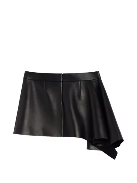 Fusta mini Givenchy cu volane asimetrică negru
