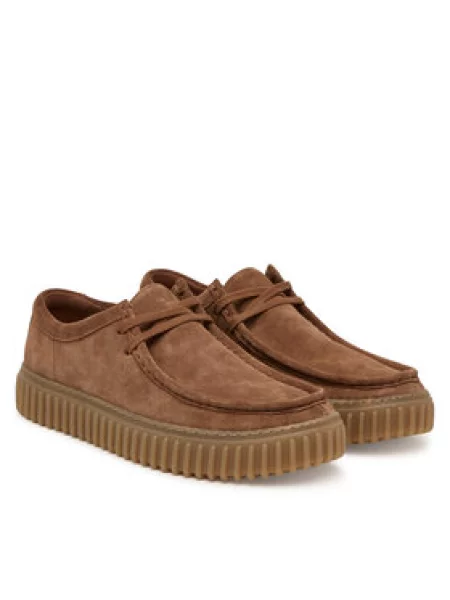 Félcipo Clarks barna