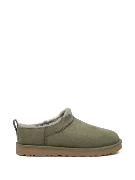 Sandale Ugg din piele de căprioară clasici verde