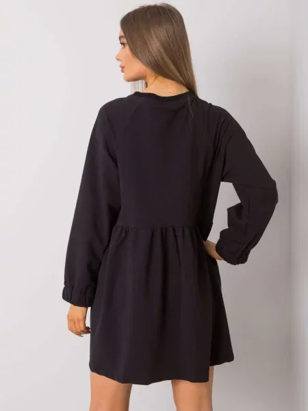 Rochie maxi Fashionhunters de costum negru
