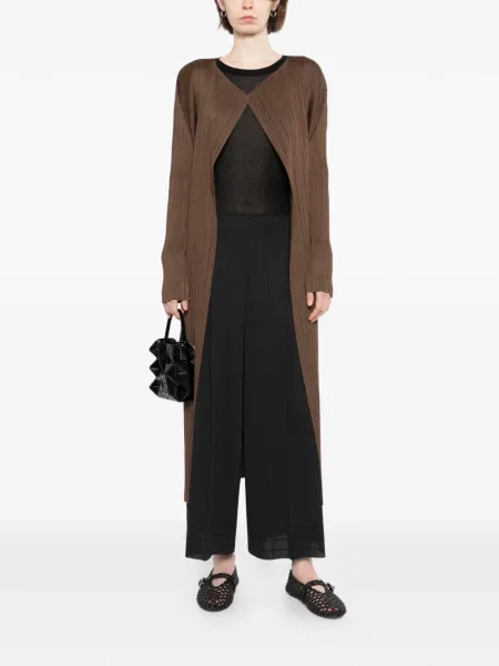 Palton Pleats Please Issey Miyake maro