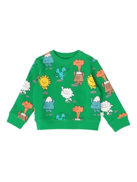 Sweter dziecięcy Stella Mccartney zielony
