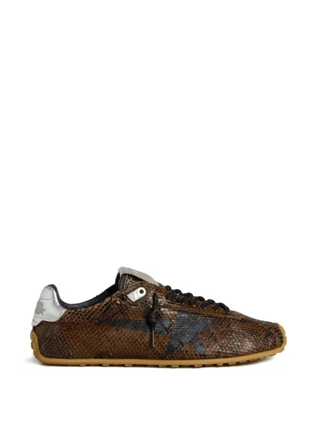 Sneakerși Golden Goose din piele maro