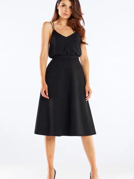 Spódnica midi Awama czarna