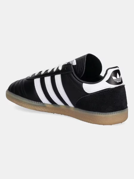 Кожаные кроссовки Adidas Originals черные