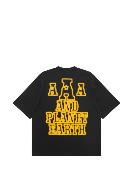 Tricou Aape By A Bathing Ape cu imagine negru