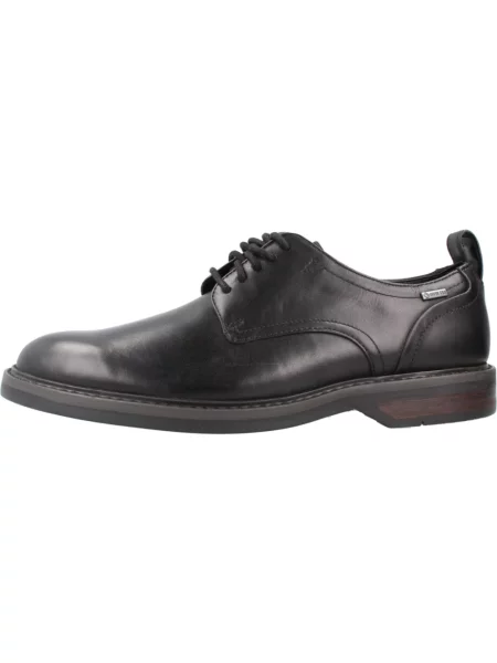 Półbuty Clarks skórzane czarne