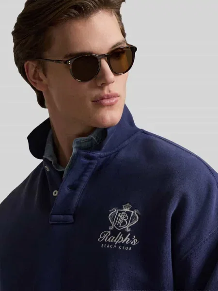 Bluza o kroju regular fit z kołnierzykiem polo Polo Ralph Lauren