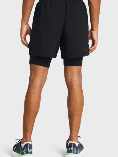 Короткие спортивные шорты Under Armour черные