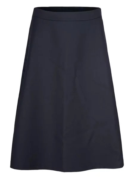 Spódnica midi K-way R&d do kolan niebieska