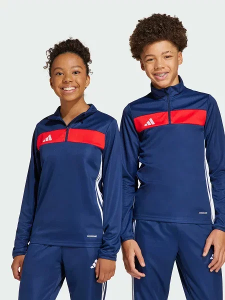 Дитяча Спортивна кофта adidas Tiro комбінований верх синій
