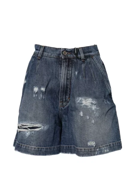 Pantaloni scurți din denim Dolce & Gabbana albastru