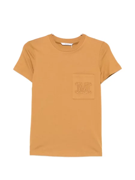 Kratak majica Max Mara smeđa