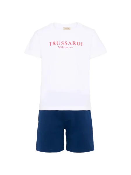 Szorty dziecięce Trussardi białe