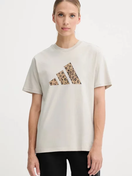 Тениска adidas дамска сиво