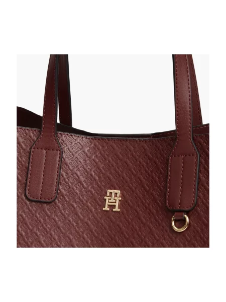 TOMMY HILFIGER Kabelka SATCHEL MONO' černá
