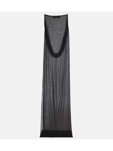 Rochie Jacquemus de mătase negru